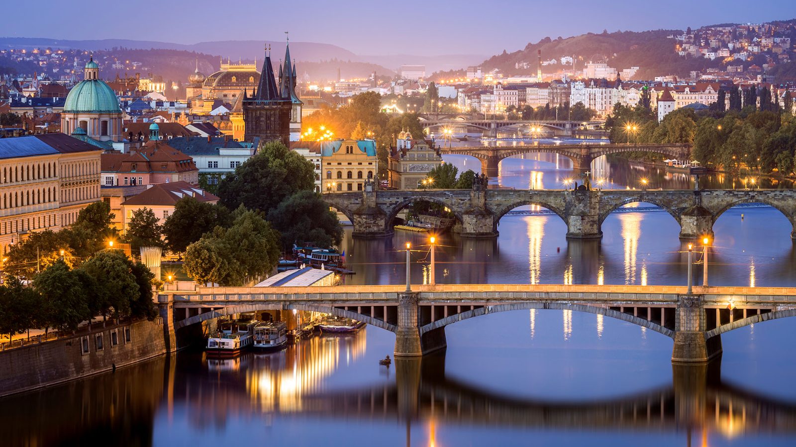 Vltava Water Reflections