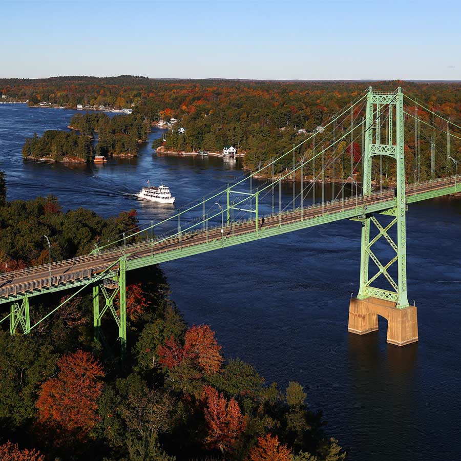 Thousand Islands Bridge Perspective