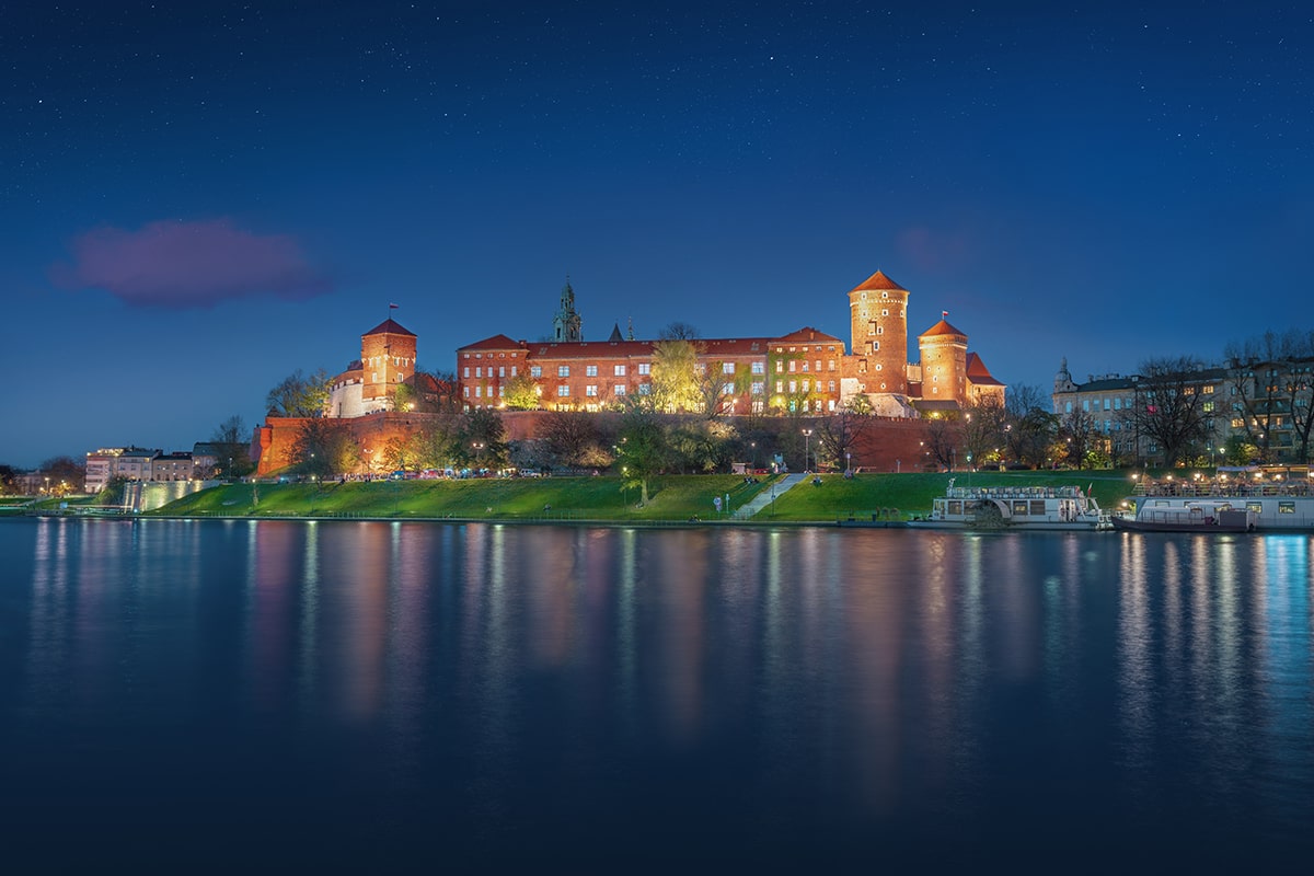 Wawel Royal Castle View