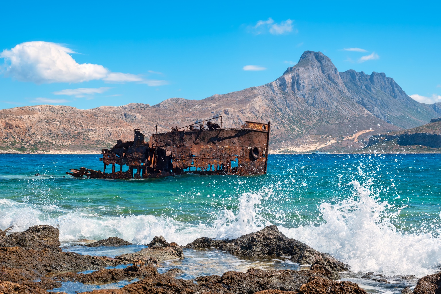 Dimitrios P Shipwreck (Gramvousa)