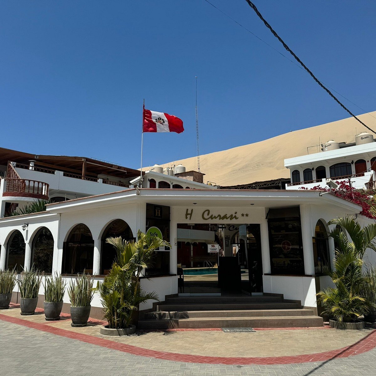 Mittagessen in einem Restaurant am Malecón
