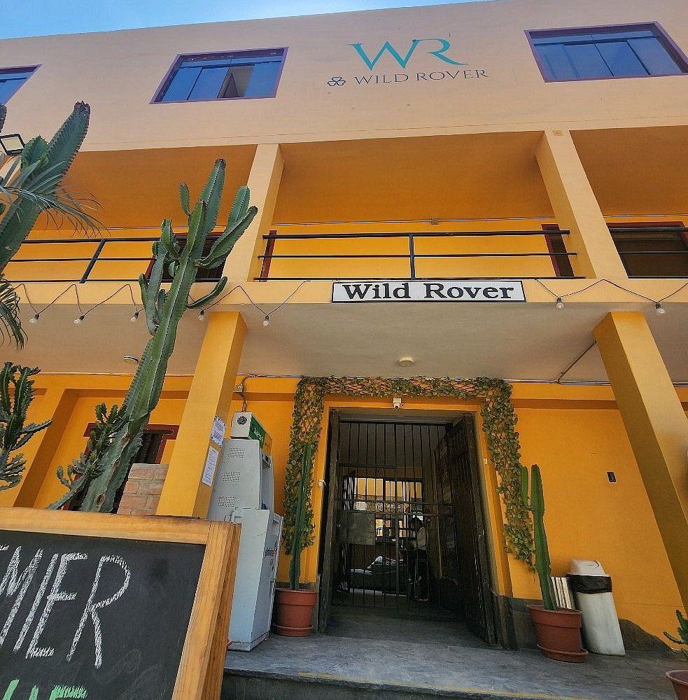 Wild Rover Hostel Entrance
