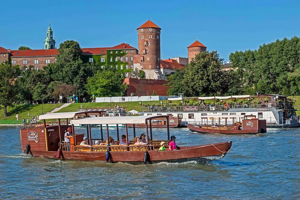 Kraków Vistula River Cruises to Tyniec Abbey