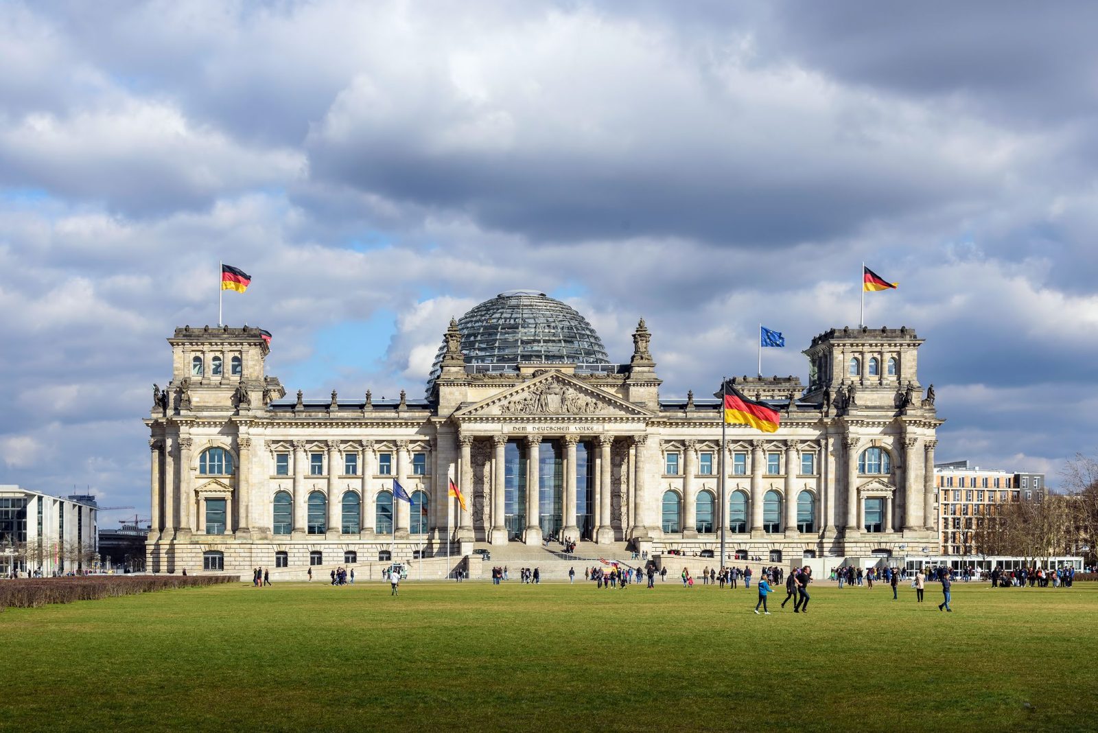 Reichstag Building River View