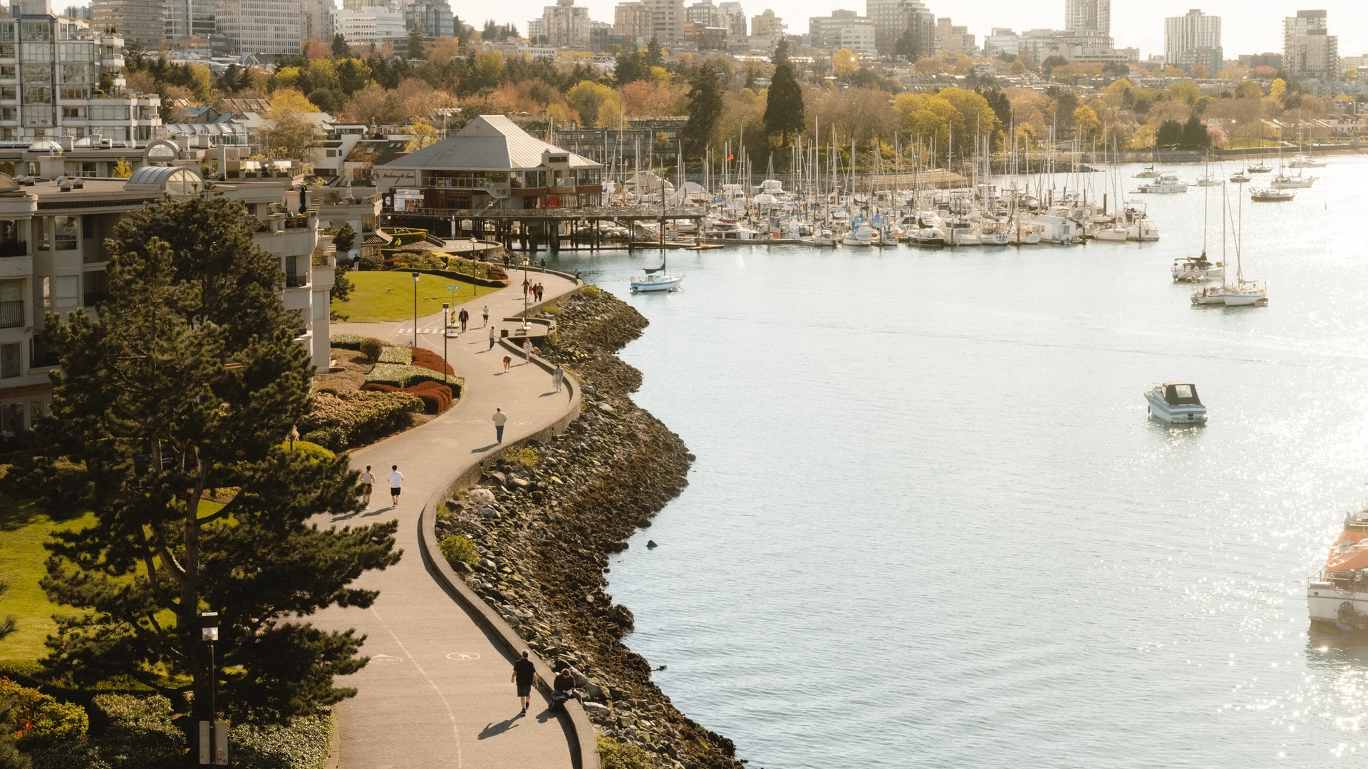 False Creek Seawall