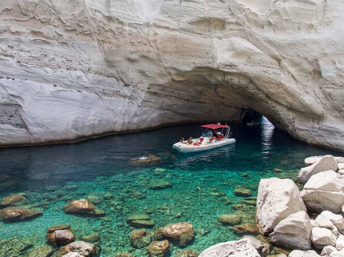 Sykia Cave Entrance