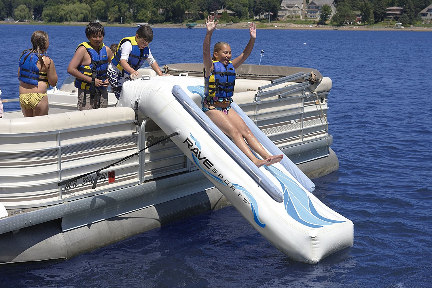 Crab Island Boat Tours With Slide