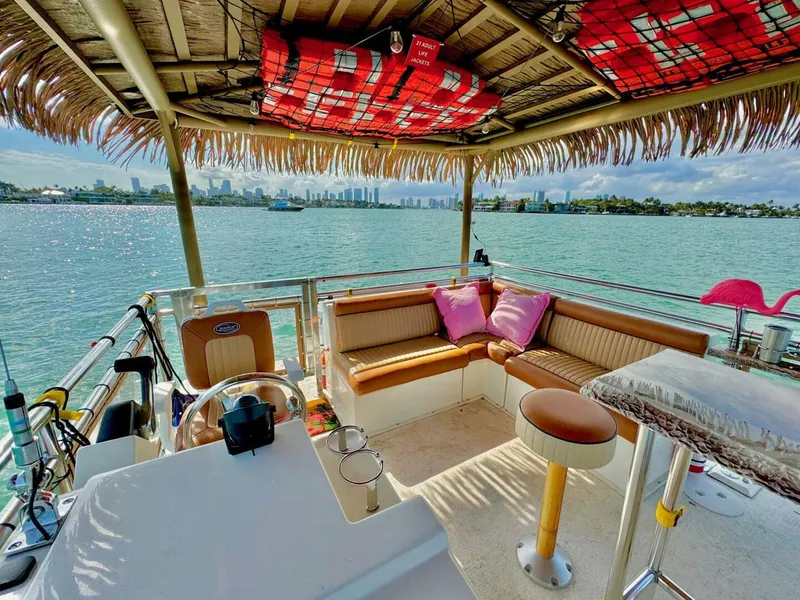 Tiki Boat Deck View