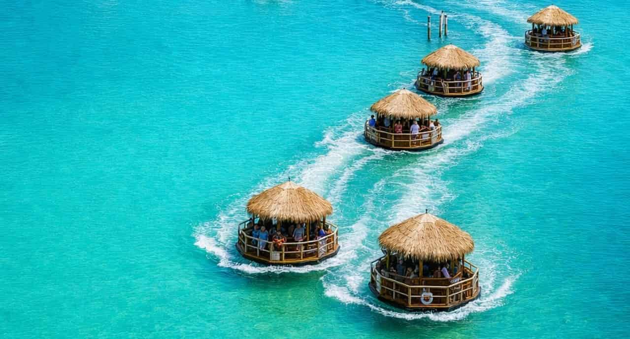 Crab Island Tiki Boat Tours
