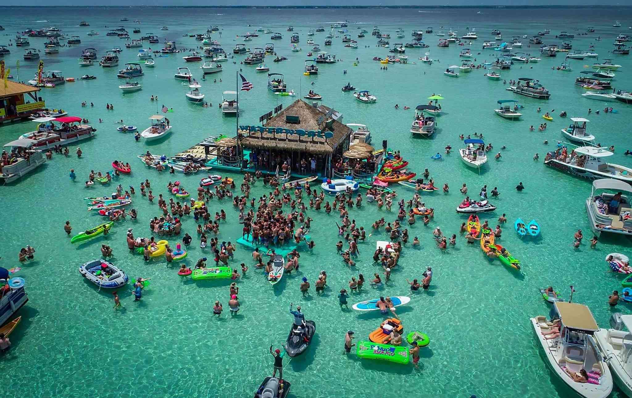 The Shallow Sandbar Wading Zone