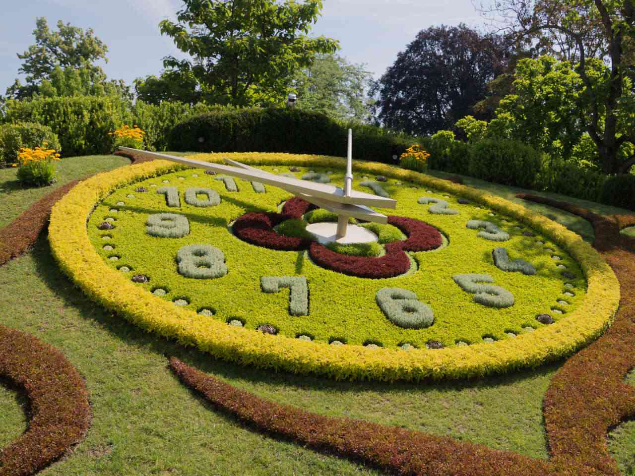Jardin Anglais (Orologio fiorito)