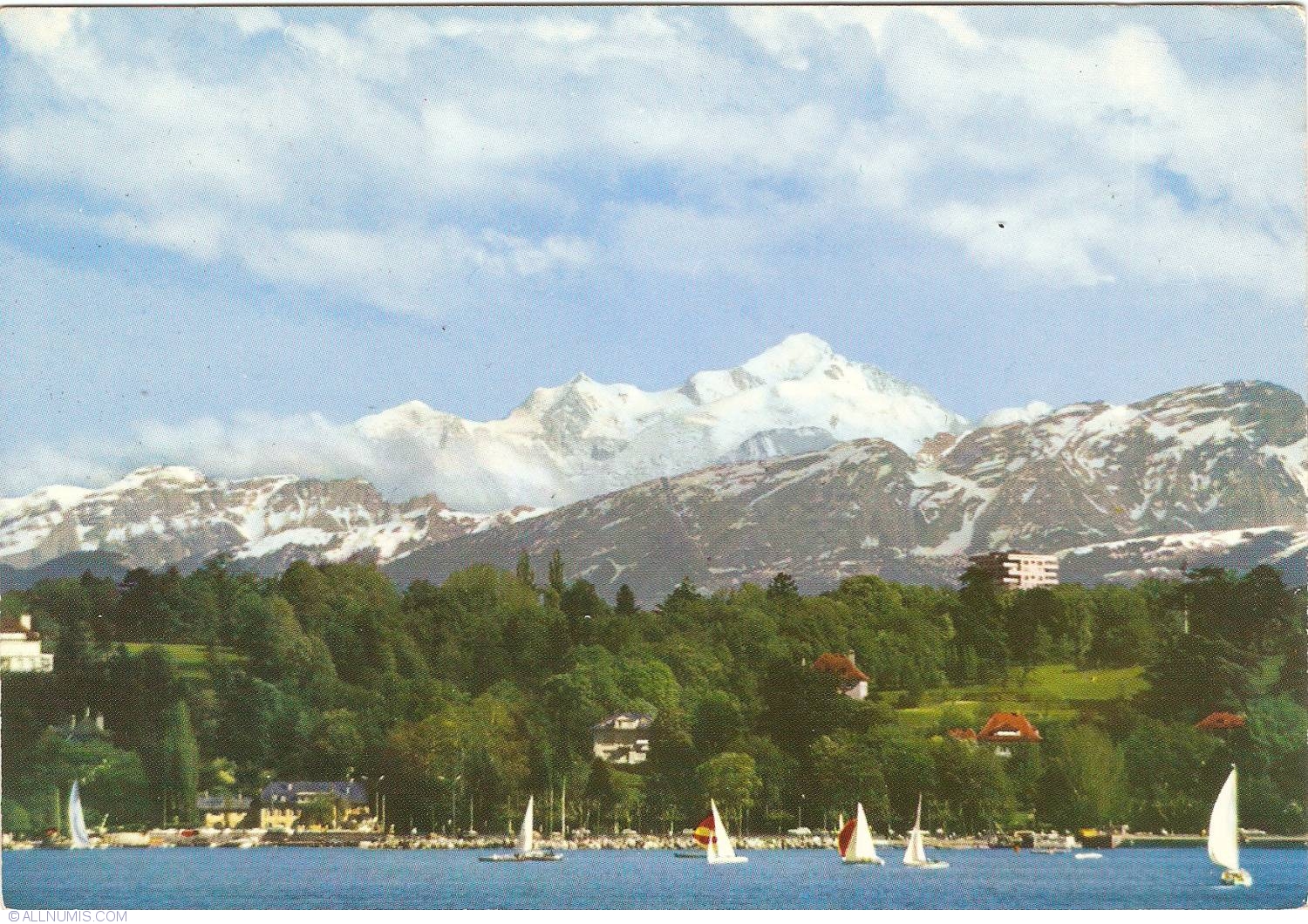 Mid-lake Alpine views