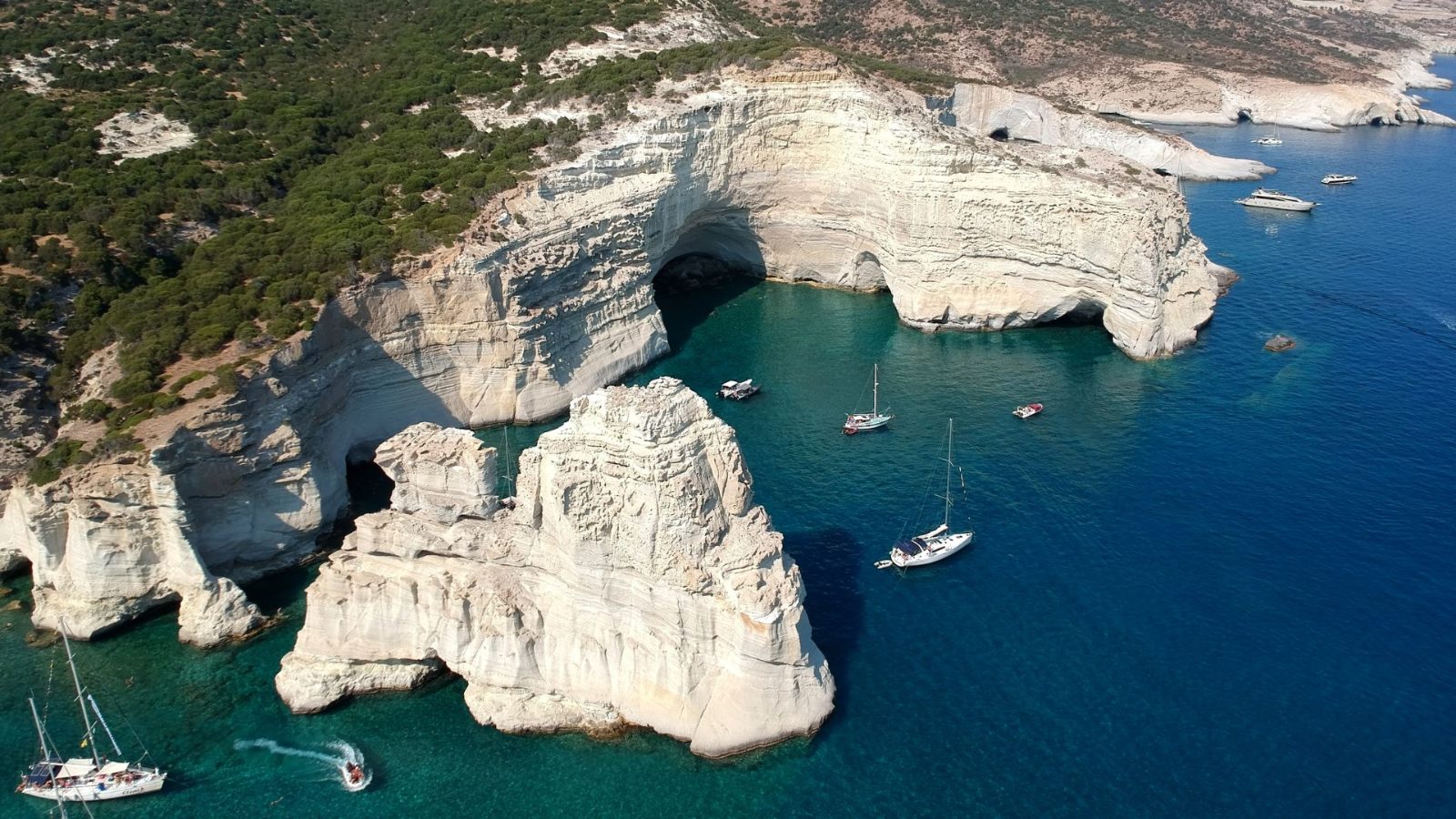 Kleftiko Sea Caves