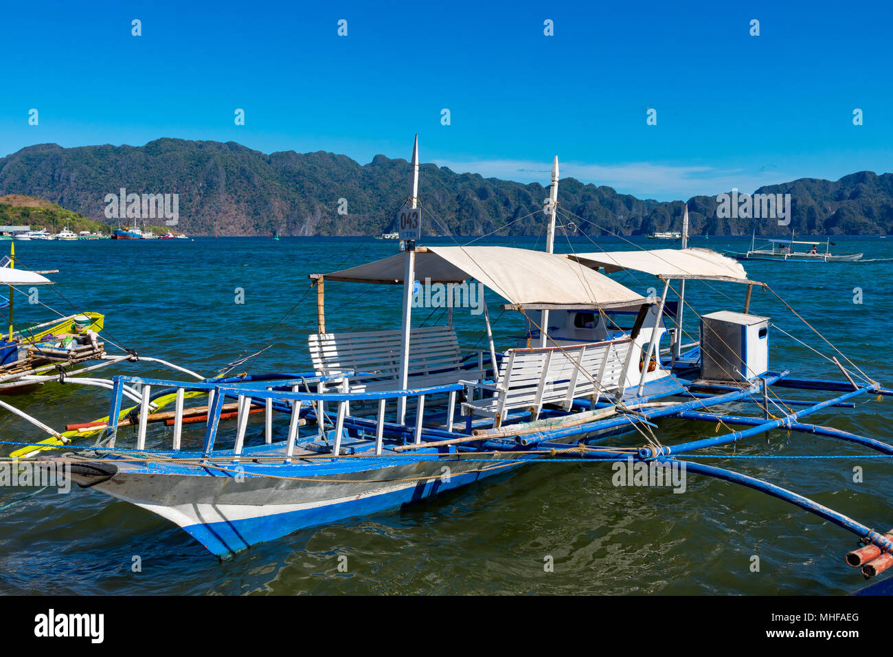 Boat Departure from Coron