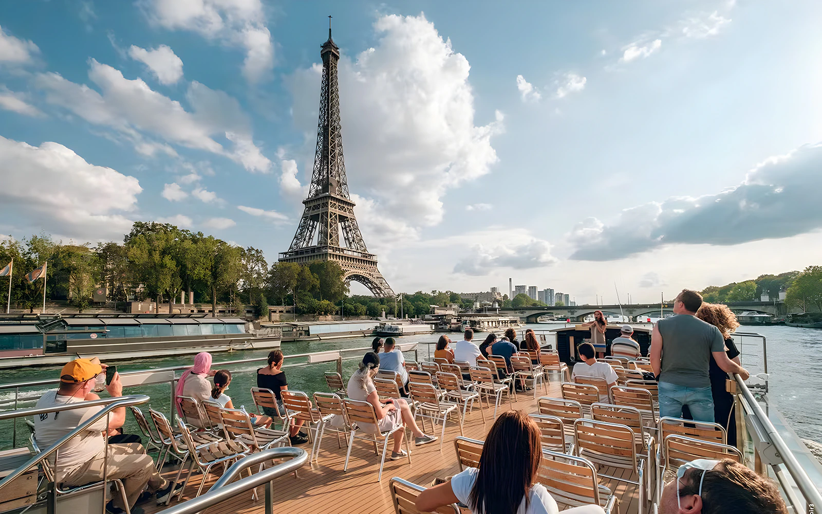 Seine River Cruise From Eiffel Tower