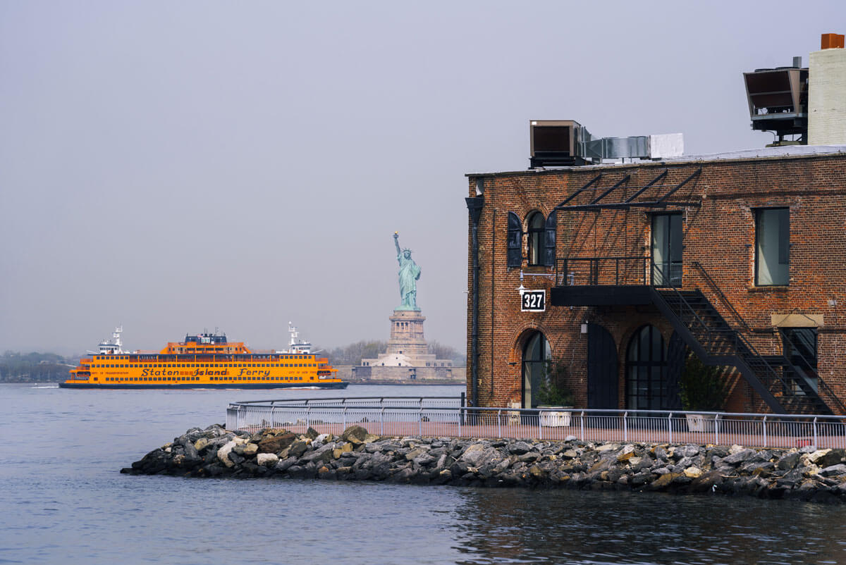Statue of Liberty Port Rail