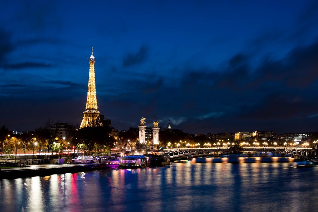 Eiffel Tower Sparkle View