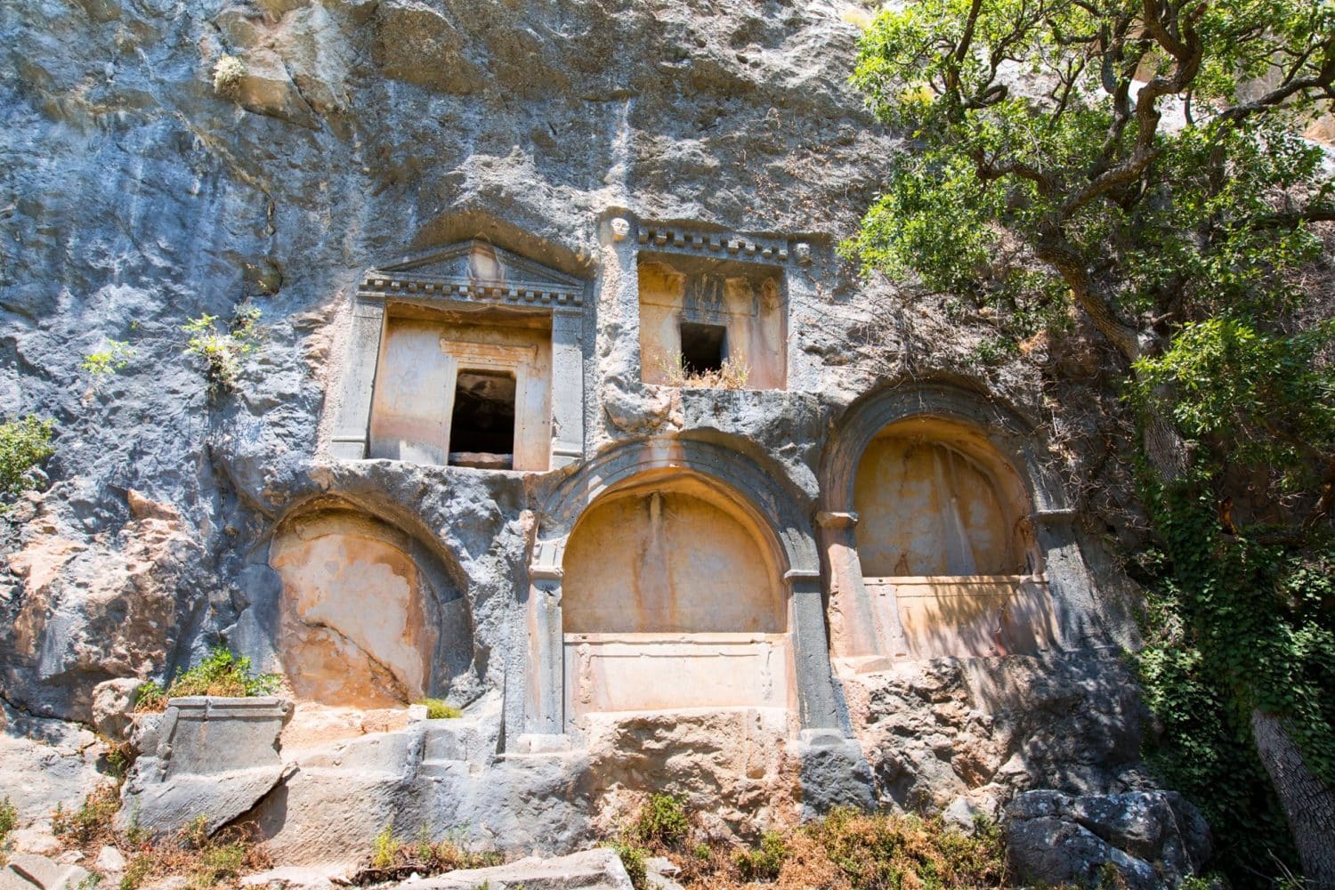 Gorge Walkway and Hellenistic Rock Tombs