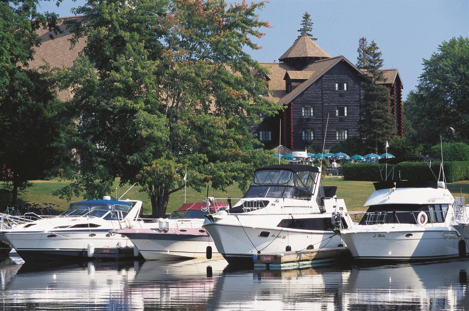 Chateau Montebello Marina Dock