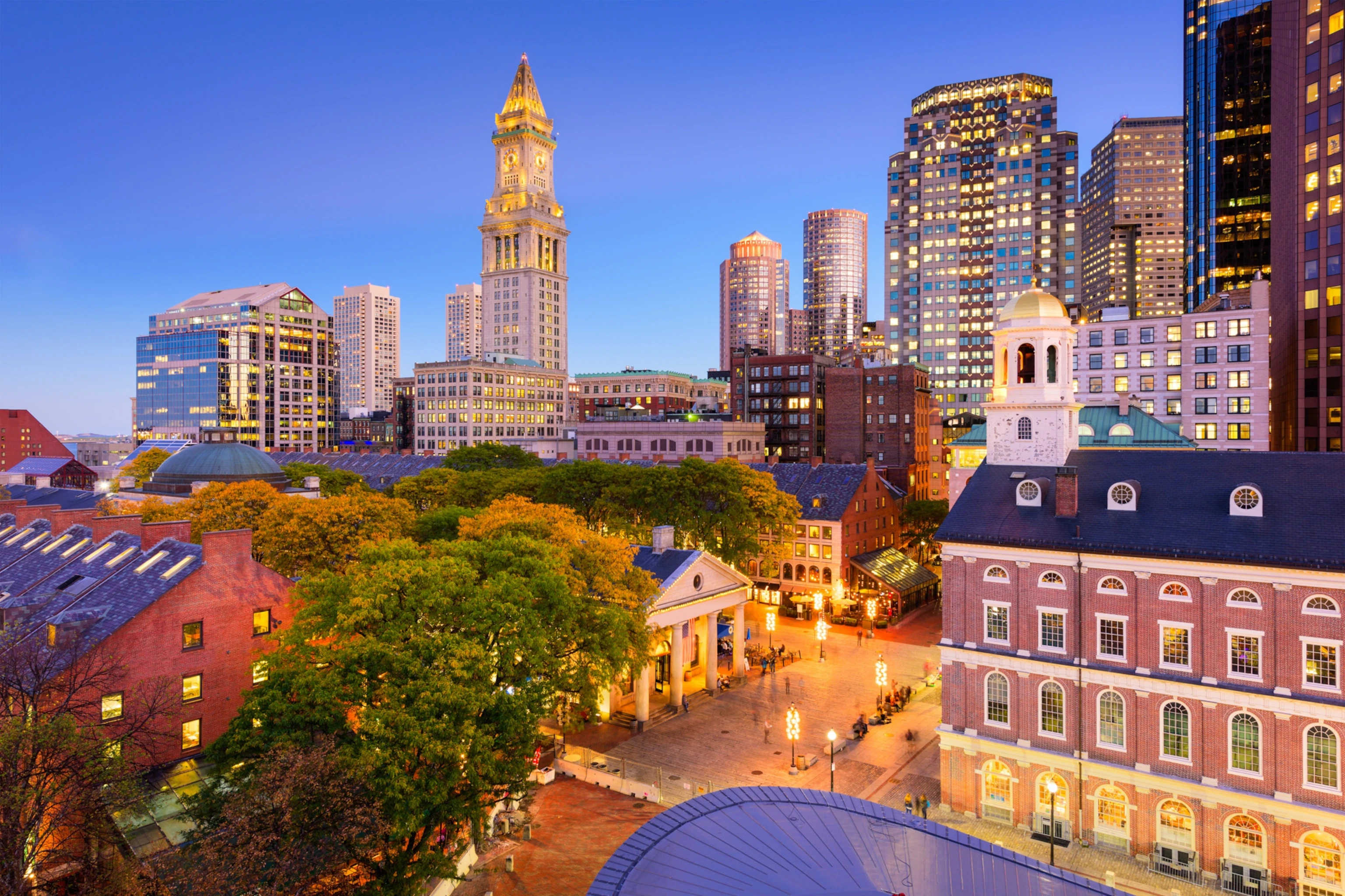 Downtown Boston Skyline