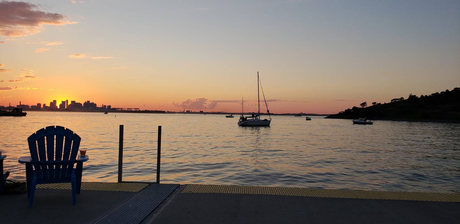 Boston Harbor Islands Panorama