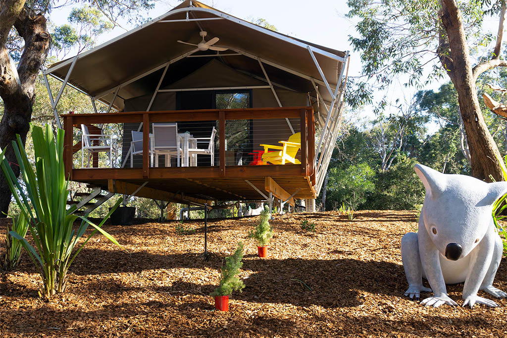 Port Stephens Koala Sanctuary Glamping