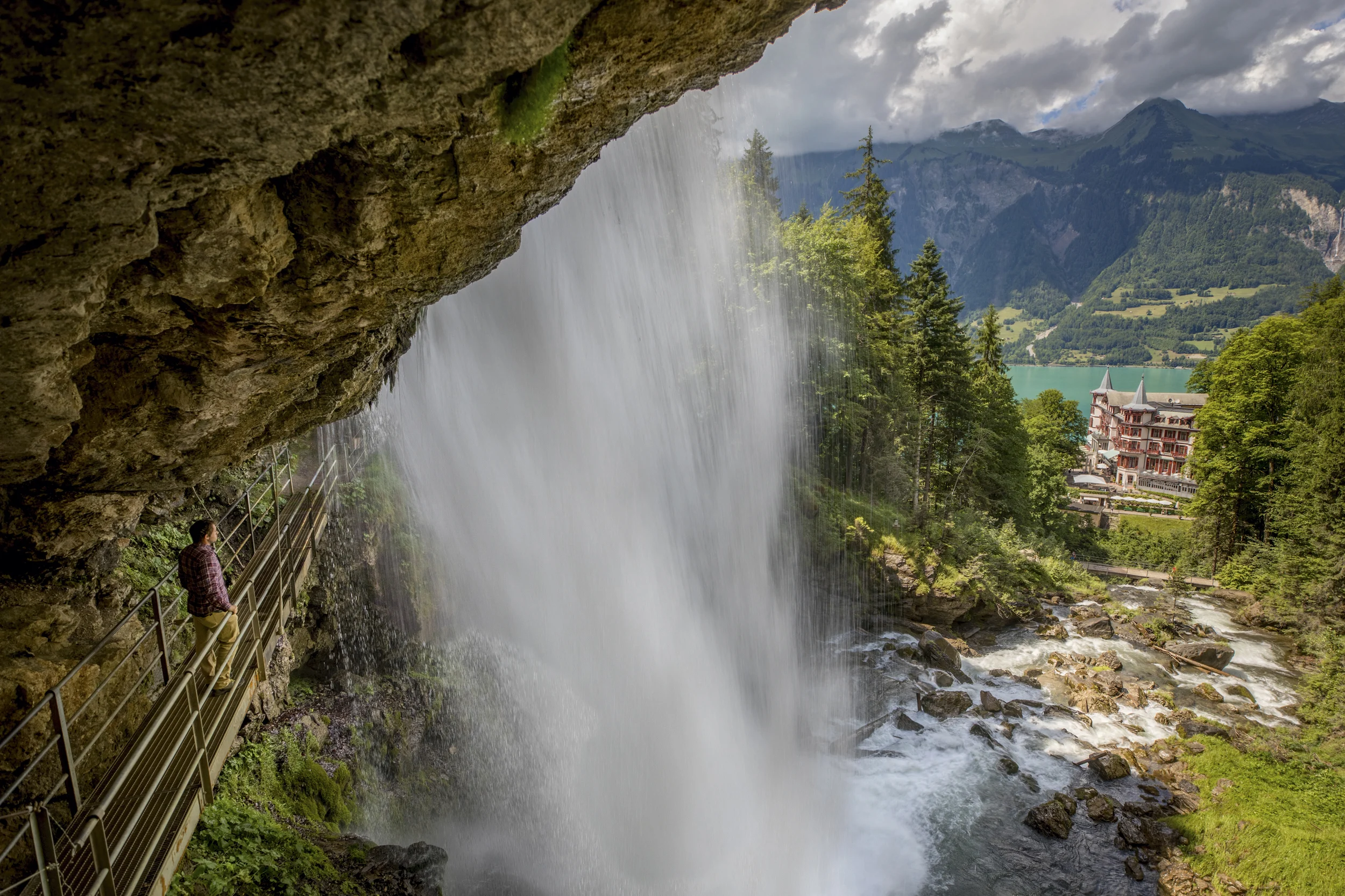 Giessbach Falls Viewpoint