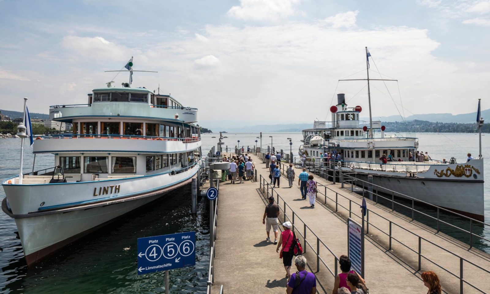Bürkliplatz Pier
