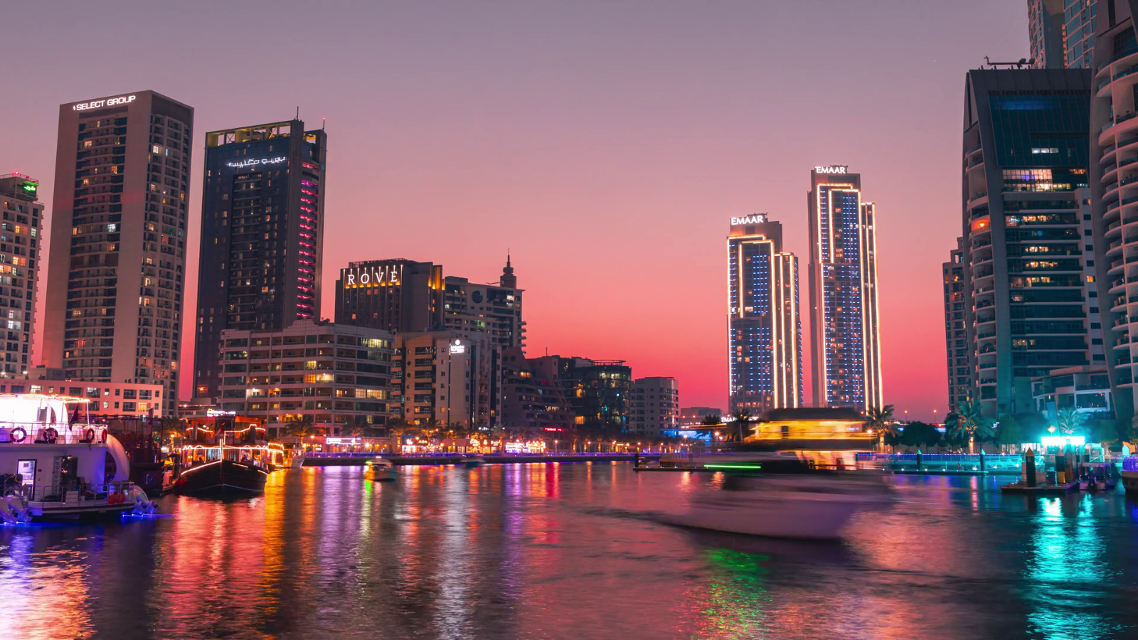 Dubai Marina Canal