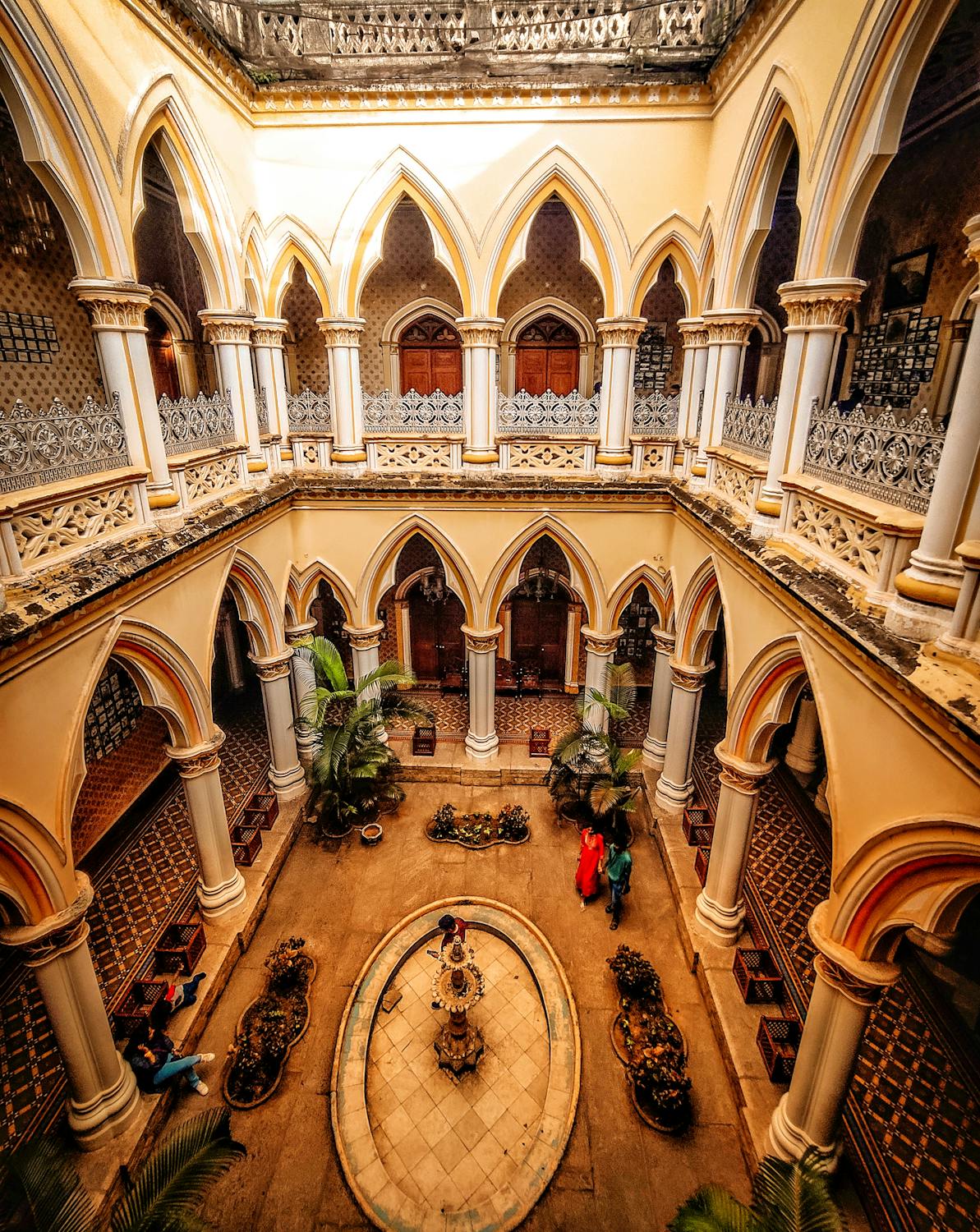 Innenhof im Erdgeschoss