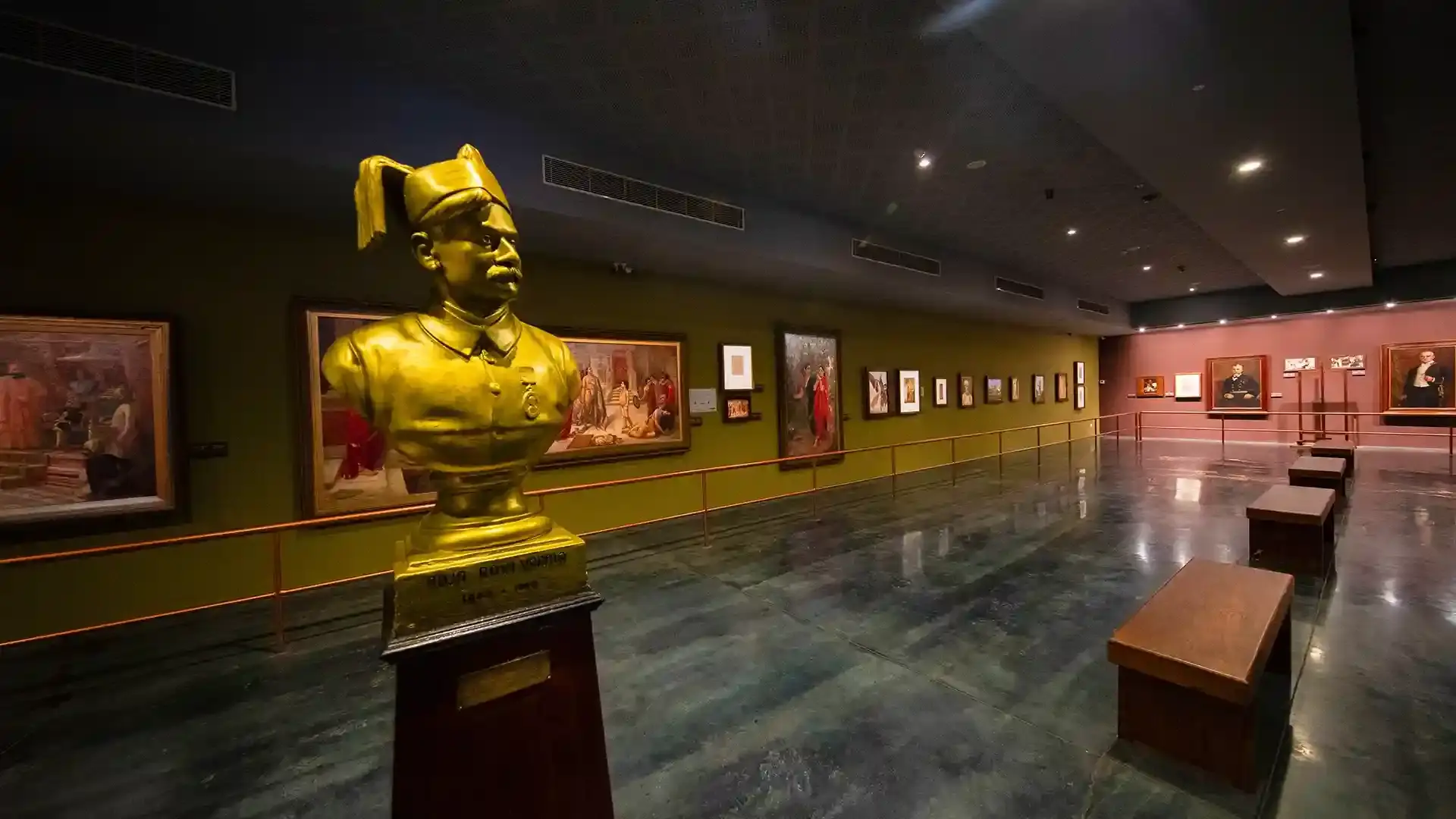 Raja Ravi Varma Galerie & Treppenhaus