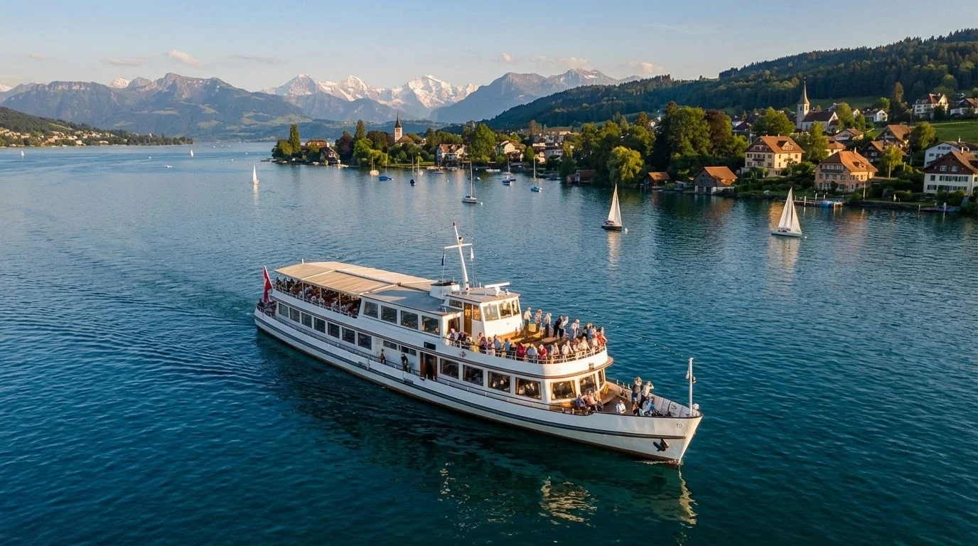 Lake Zurich Panorama