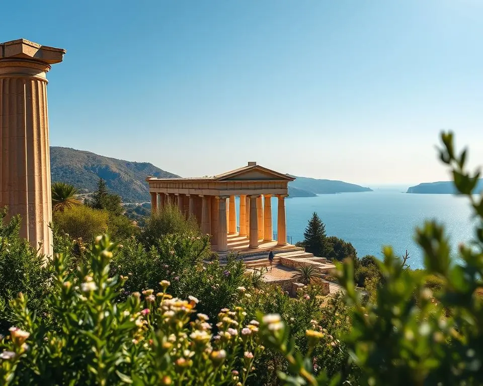 Temple of Aphaia Seascape