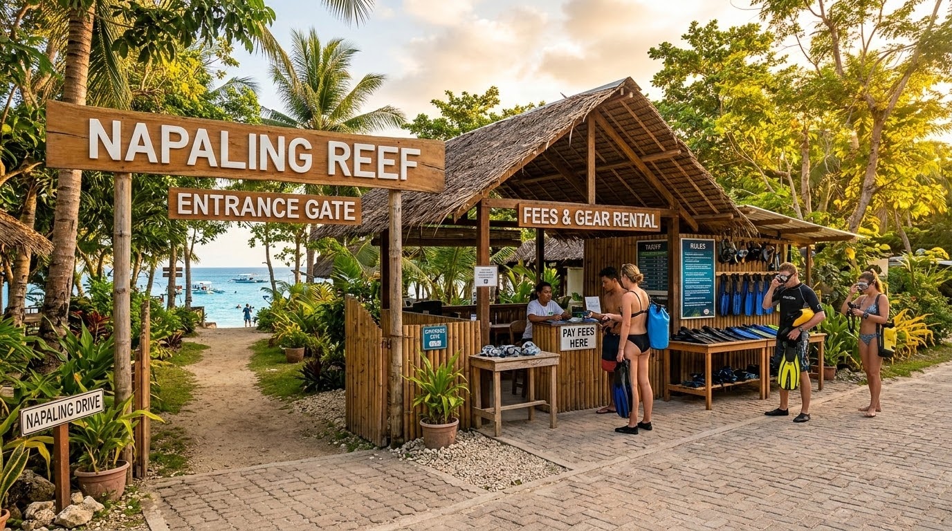 Napaling Reef Entrance Gate