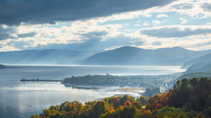 Saguenay Fjord confluence