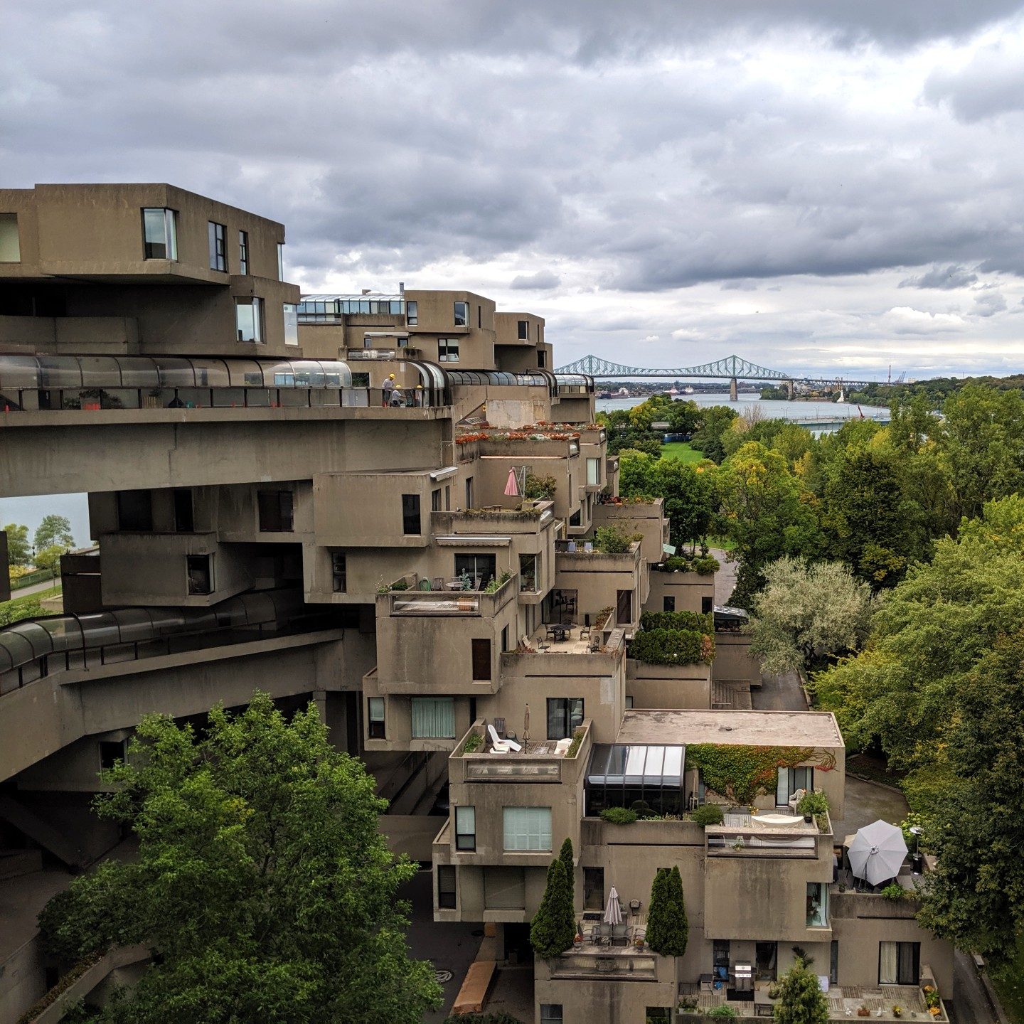 Habitat 67 Observation Angle