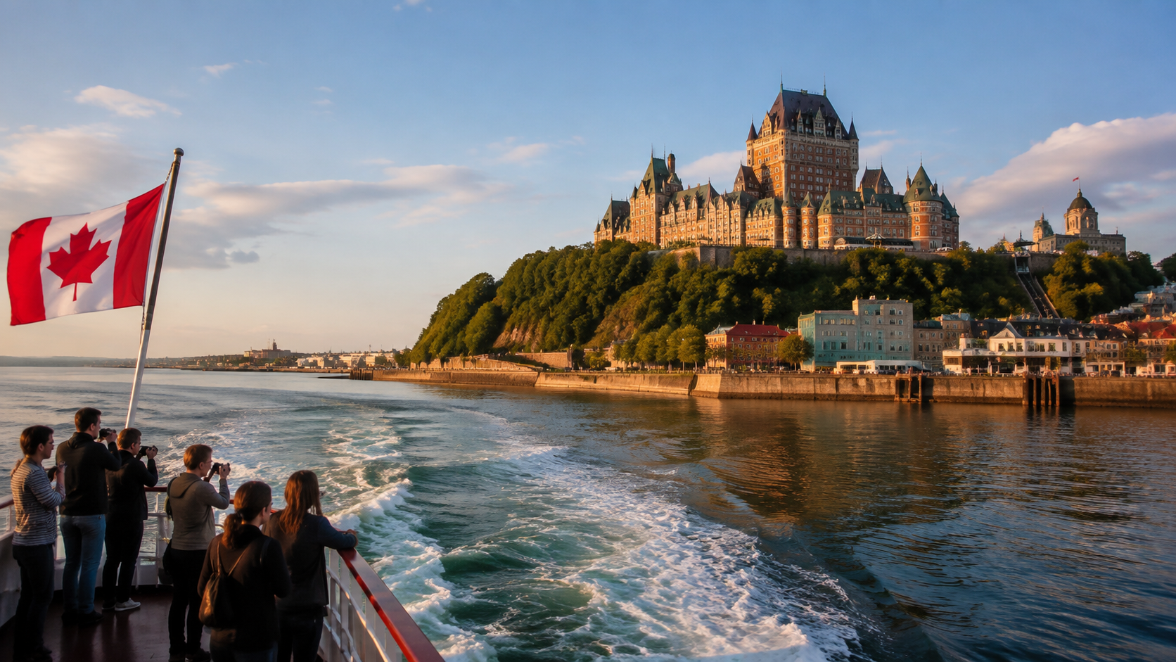 Château Frontenac Vantage Point