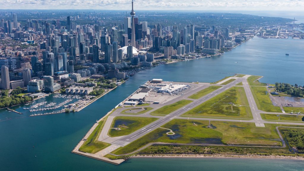 Billy Bishop Airport Approach