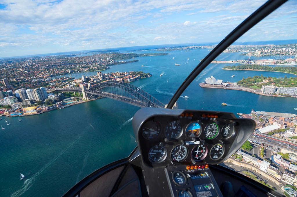 Sydney Harbour Aerial View