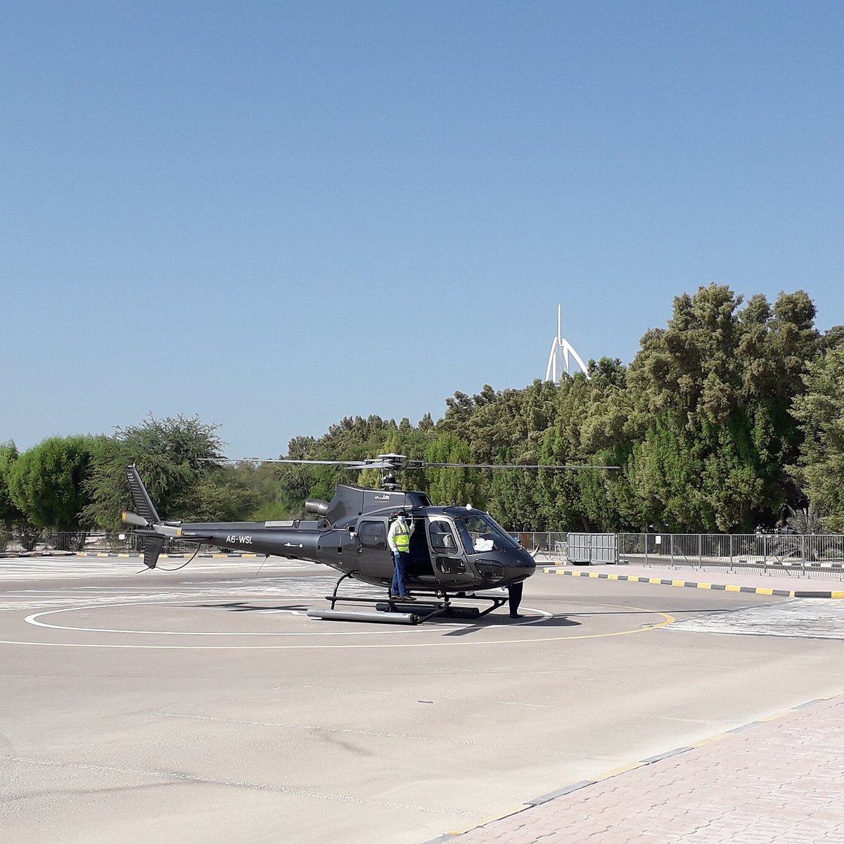 Helipad Launch Zone