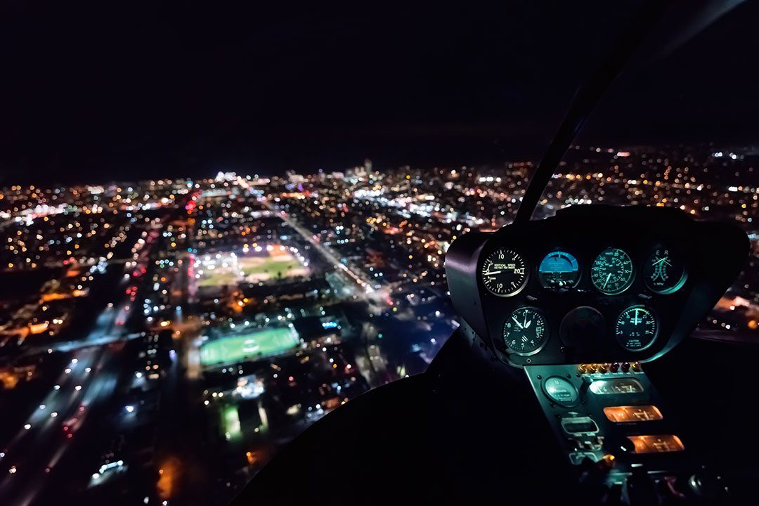 Miami Helicopter Tour at Night
