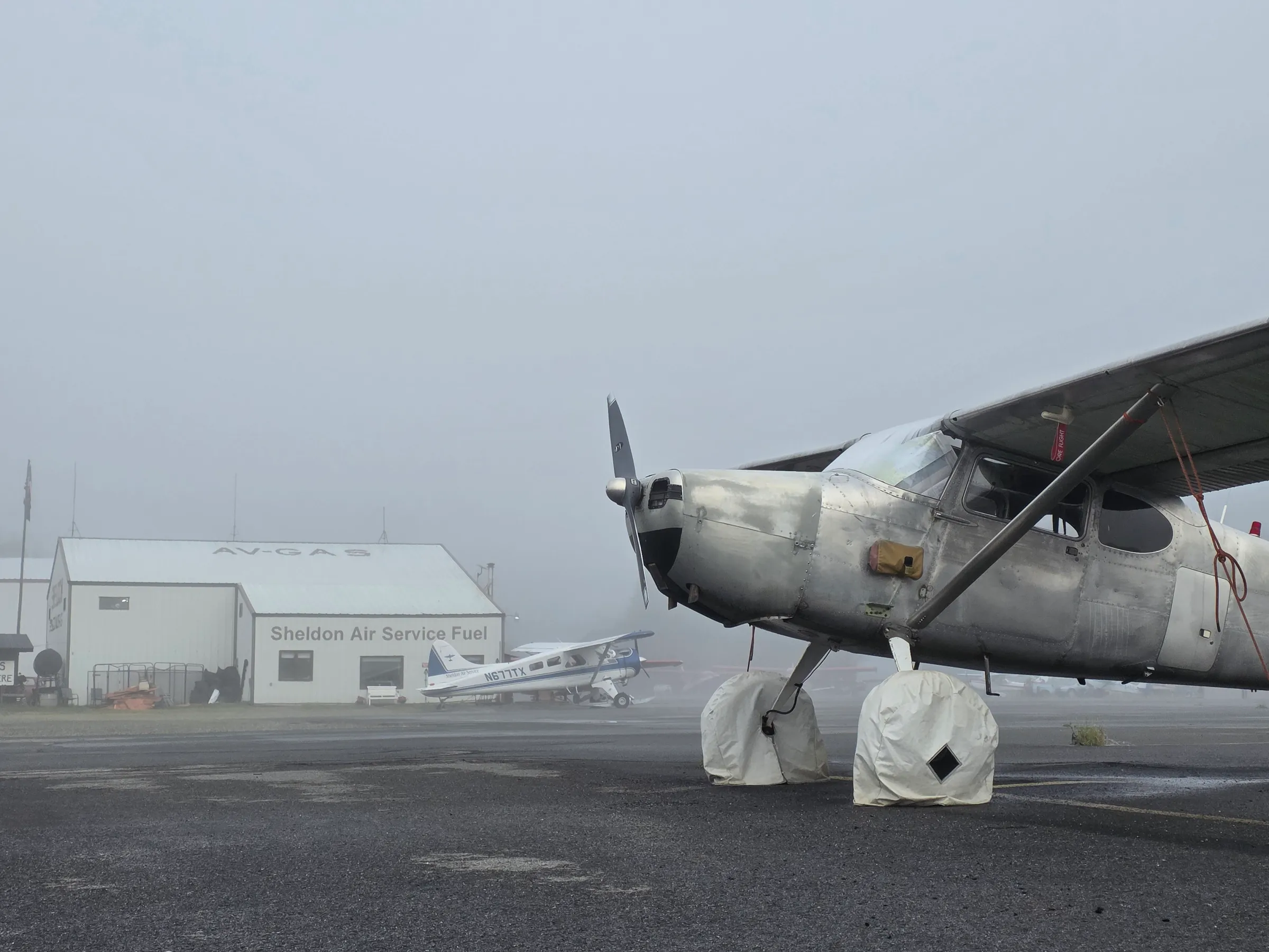 Talkeetna Airstrip Apron