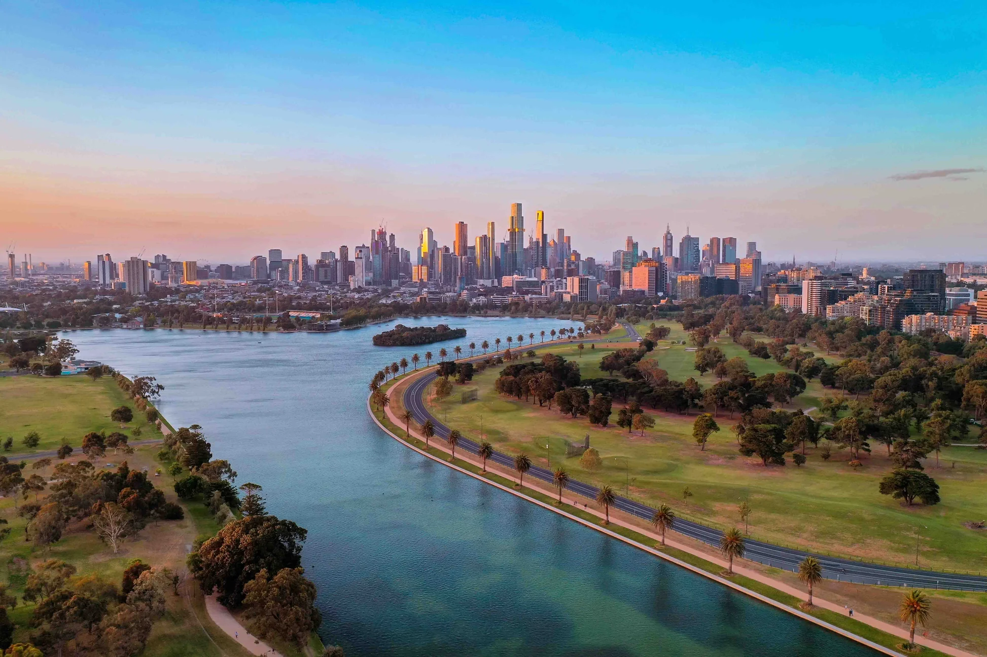 Albert Park Lake