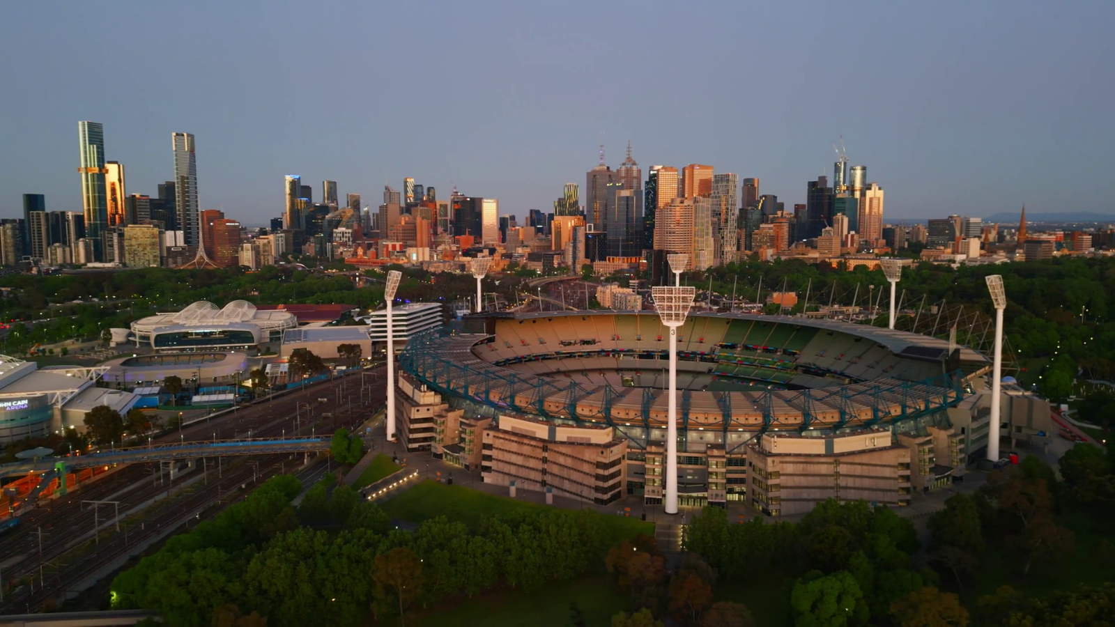 Melbourne Cricket Ground Perspective