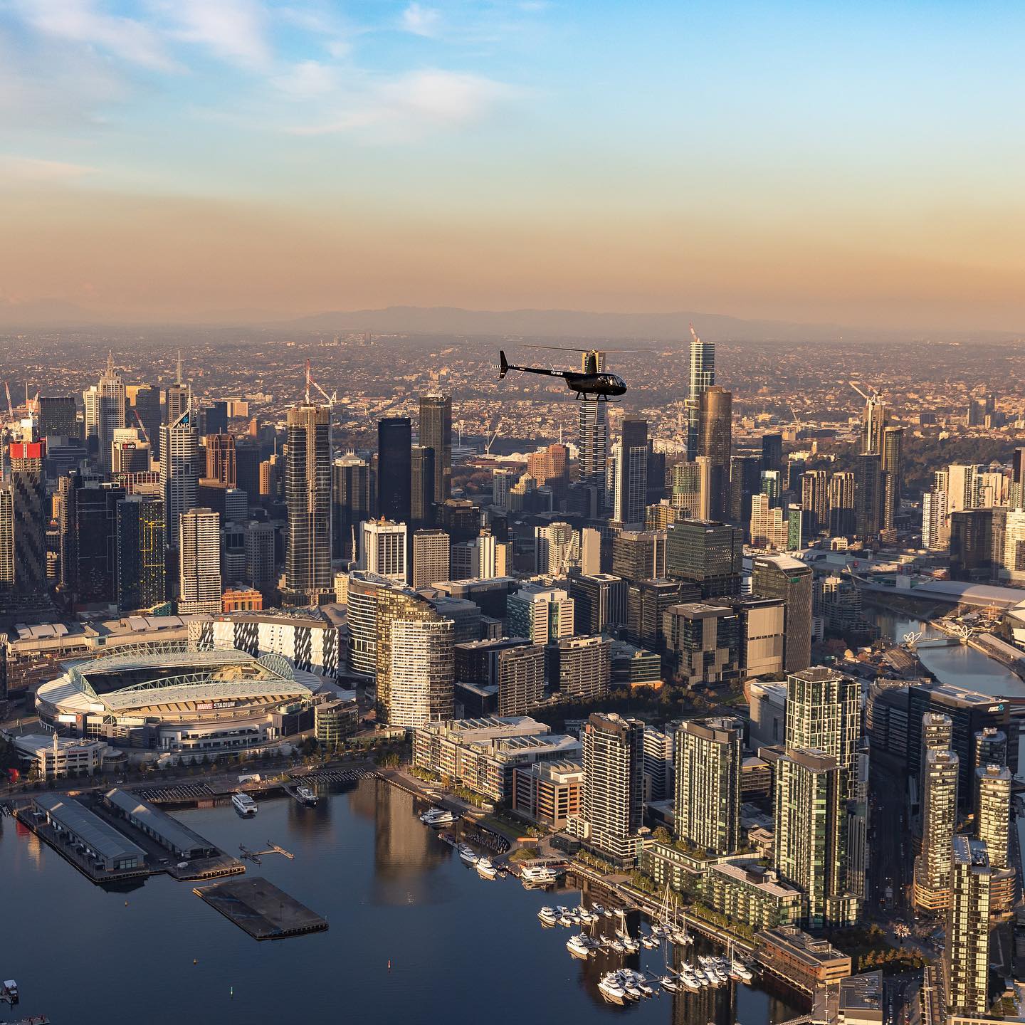Melbourne CBD Skyline