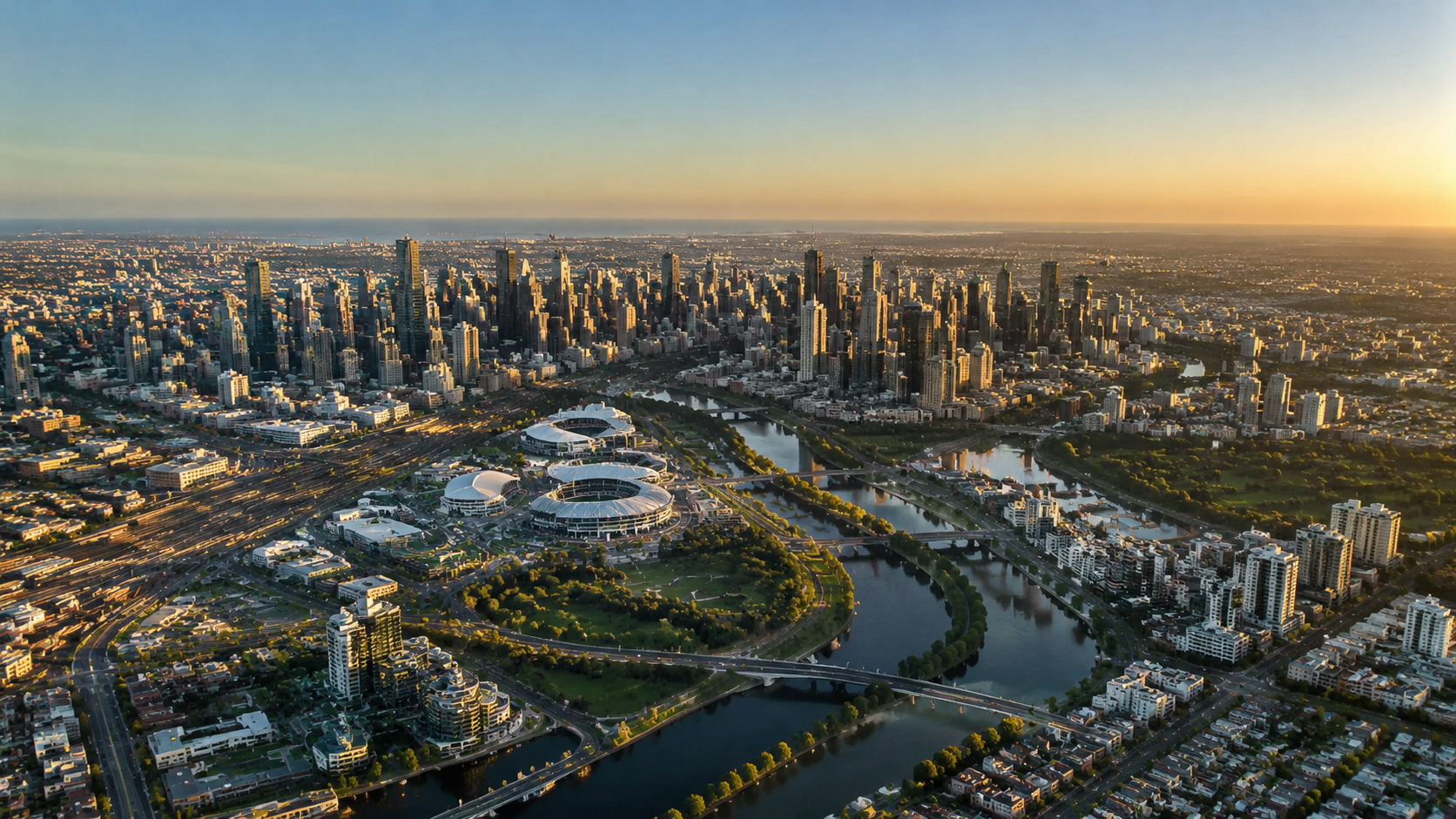 The Melbourne Skyline