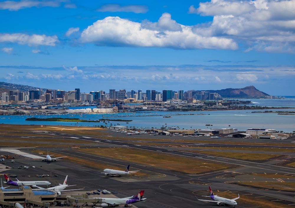 Honolulu International Airport Tarmac