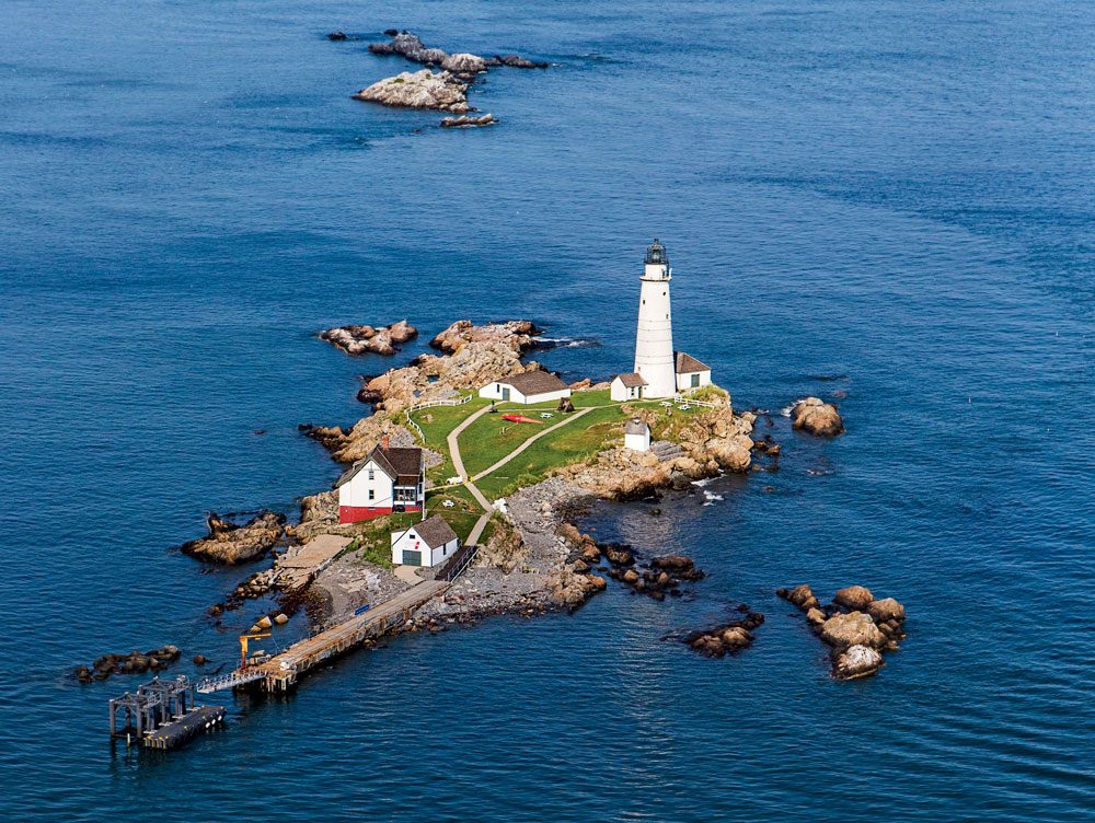 Boston Harbor Islands perspective