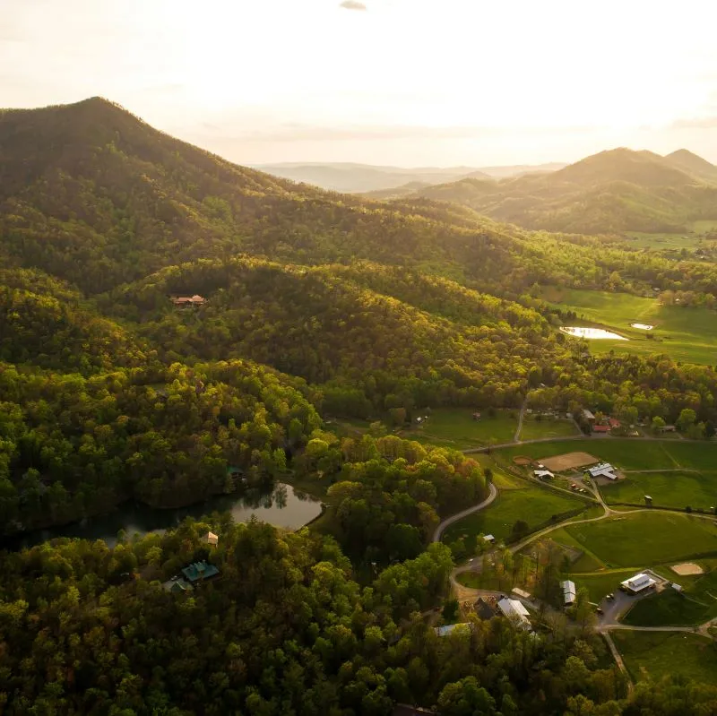 Sevierville Landscape Panorama