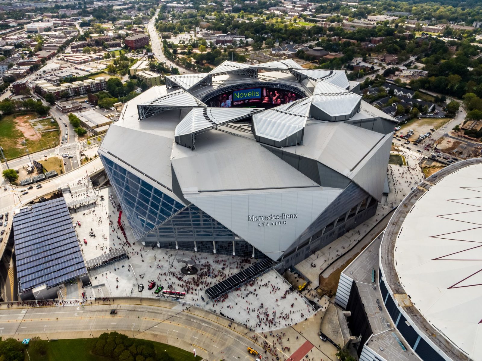 Mercedes-Benz Stadium Roof